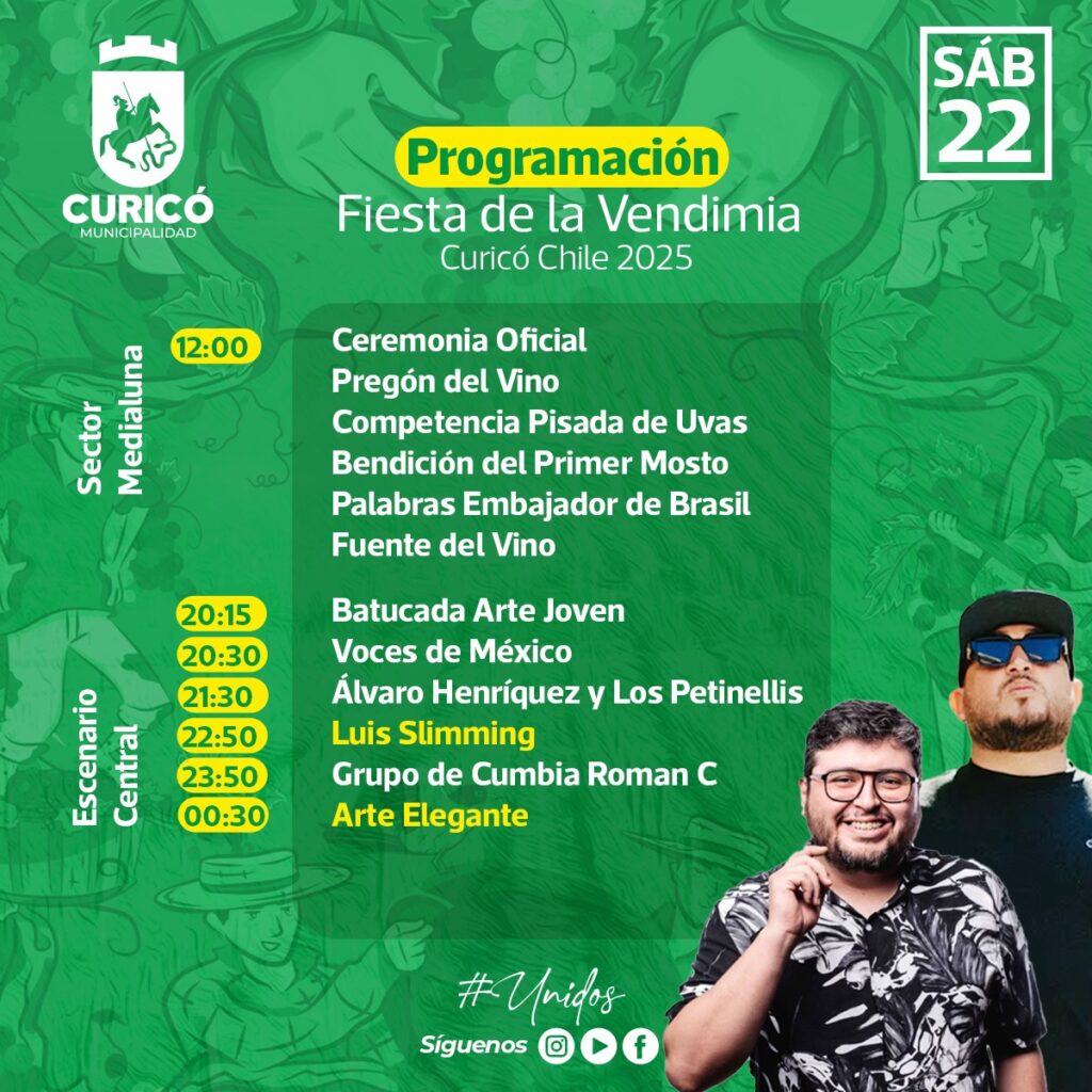 Fiesta de la Vendimia de Curicó 2025: La Nueva Versión se Celebra en el Estadio La Granja 4 480964299 669565432273131 2558905599714055991 n