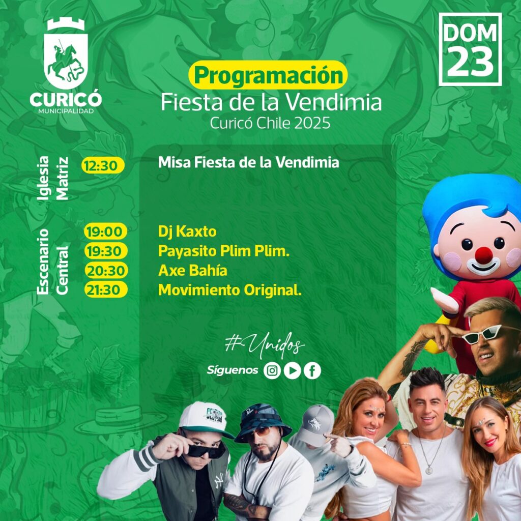 Fiesta de la Vendimia de Curicó 2025: La Nueva Versión se Celebra en el Estadio La Granja 5 486141457 669565435606464 6853783788831964756 n