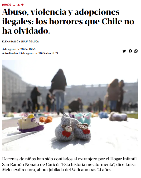 Ex directora de orfanato San Ramón Nonato de Curicó enfrenta acusaciones por adopciones ilegales durante la década del 80´ 2 image